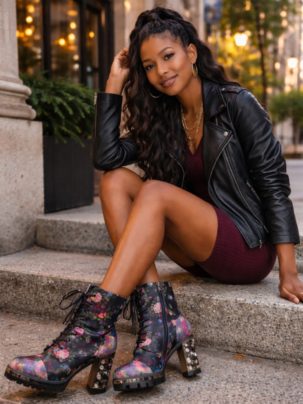 Turn heads in these L’Artiste by Spring Step statement boots/Size 38